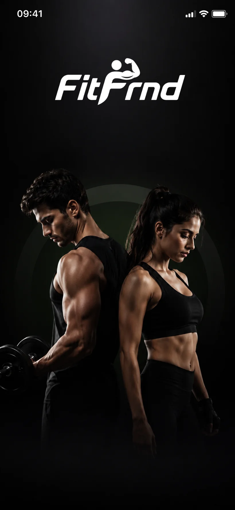 FitFrnd app splash screen